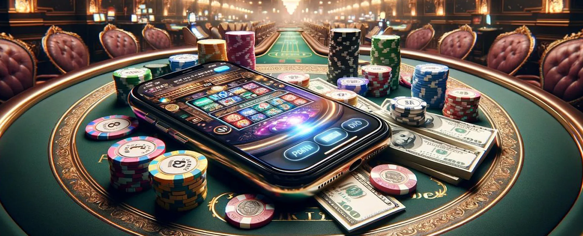 Bingoplus online casino platform with gold and black theme, showcasing a variety of games and rewards