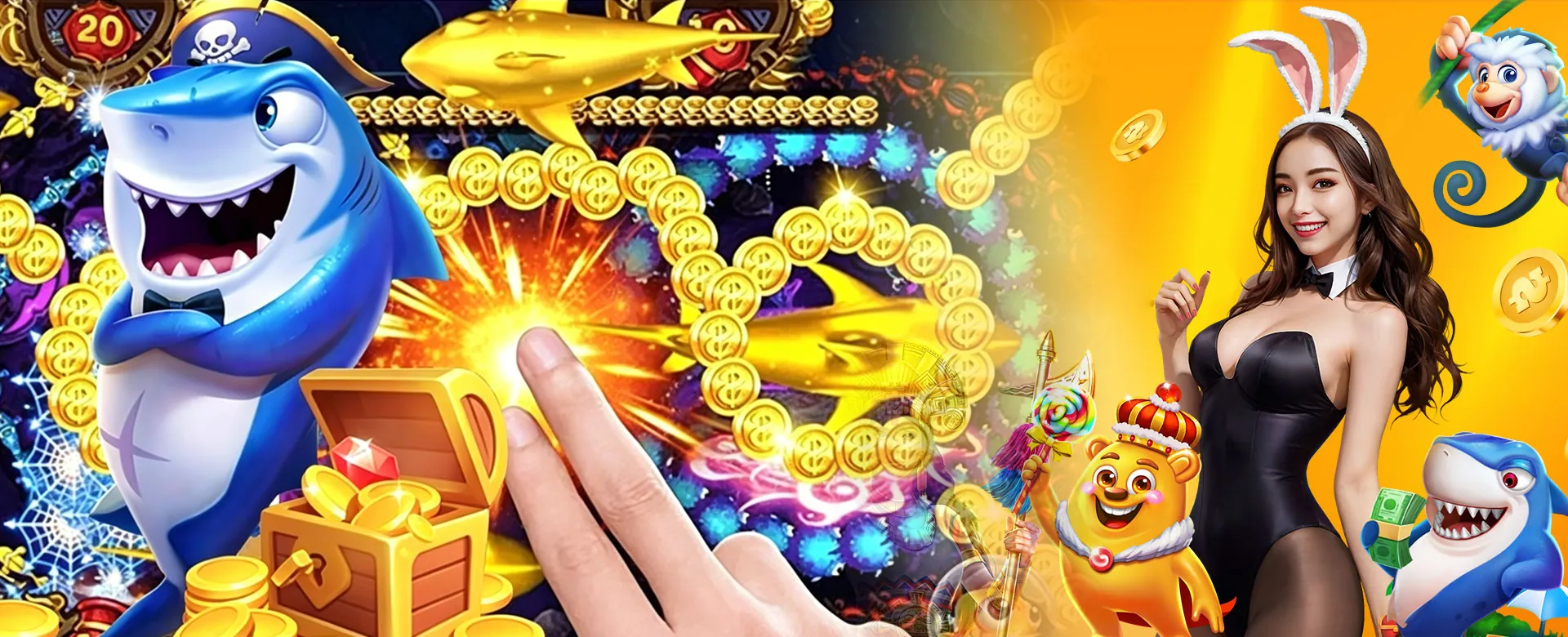 bingoplus VIP Program banner with golden elements and exclusive benefits